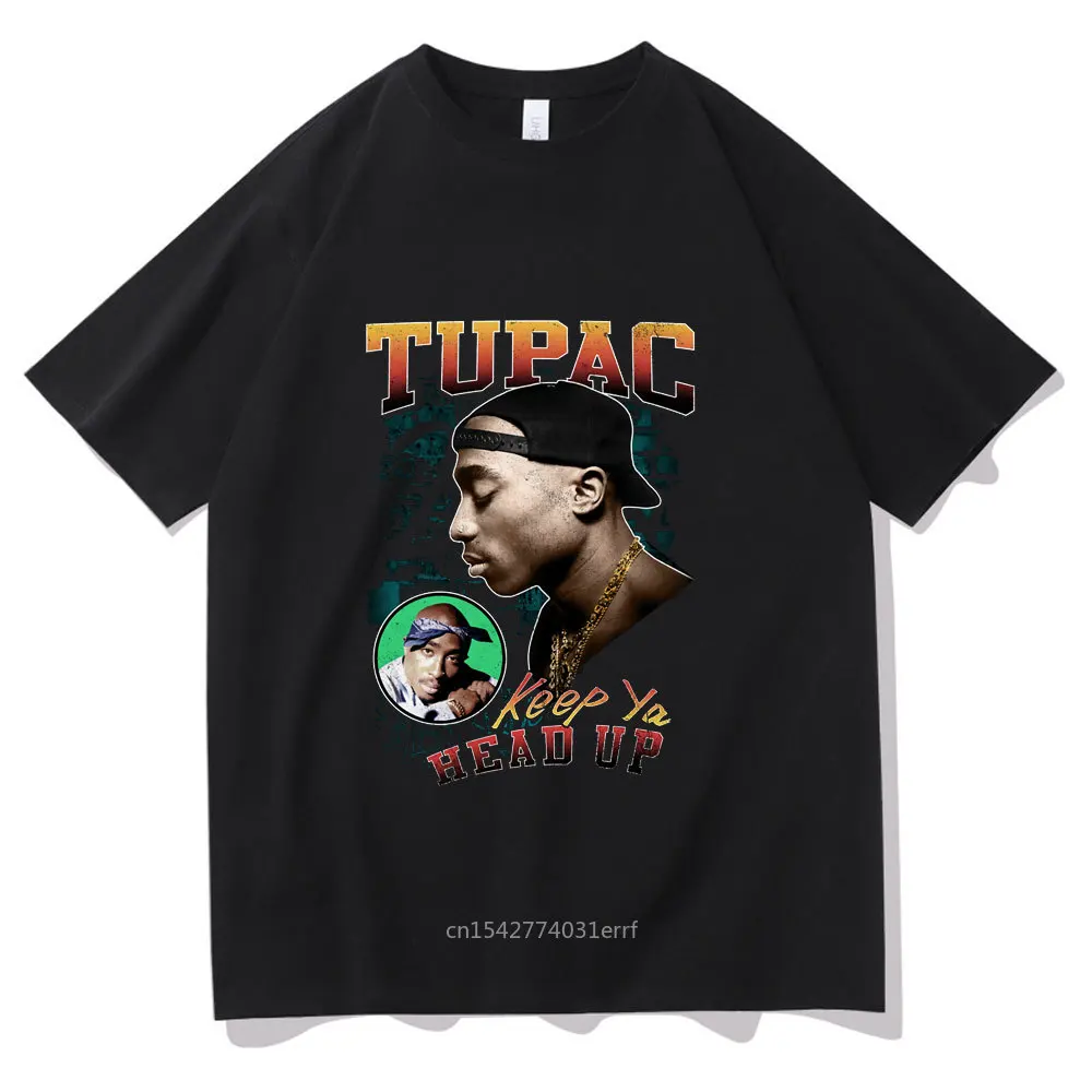 Tupac 2pac Keep Ya Head Up T-shirt Short Sleeve Regular Tee Tops High Quality Playboi Carti Oversized Hip-Hop T Shirts
Tupac 2pac Keep Ya Head Up T-shirt Short Sleeve Regular Tee Tops High Quality Playboi Carti Oversized Hip-Hop T Shirts