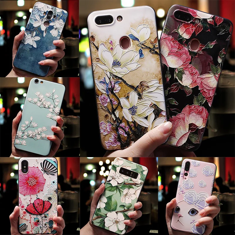 Мягкий силиконовый чехол с 3D тиснением для Samsung Galaxy S20 A70 A10S A20S A30S A50 M30s A71 A51 Plus 70 A