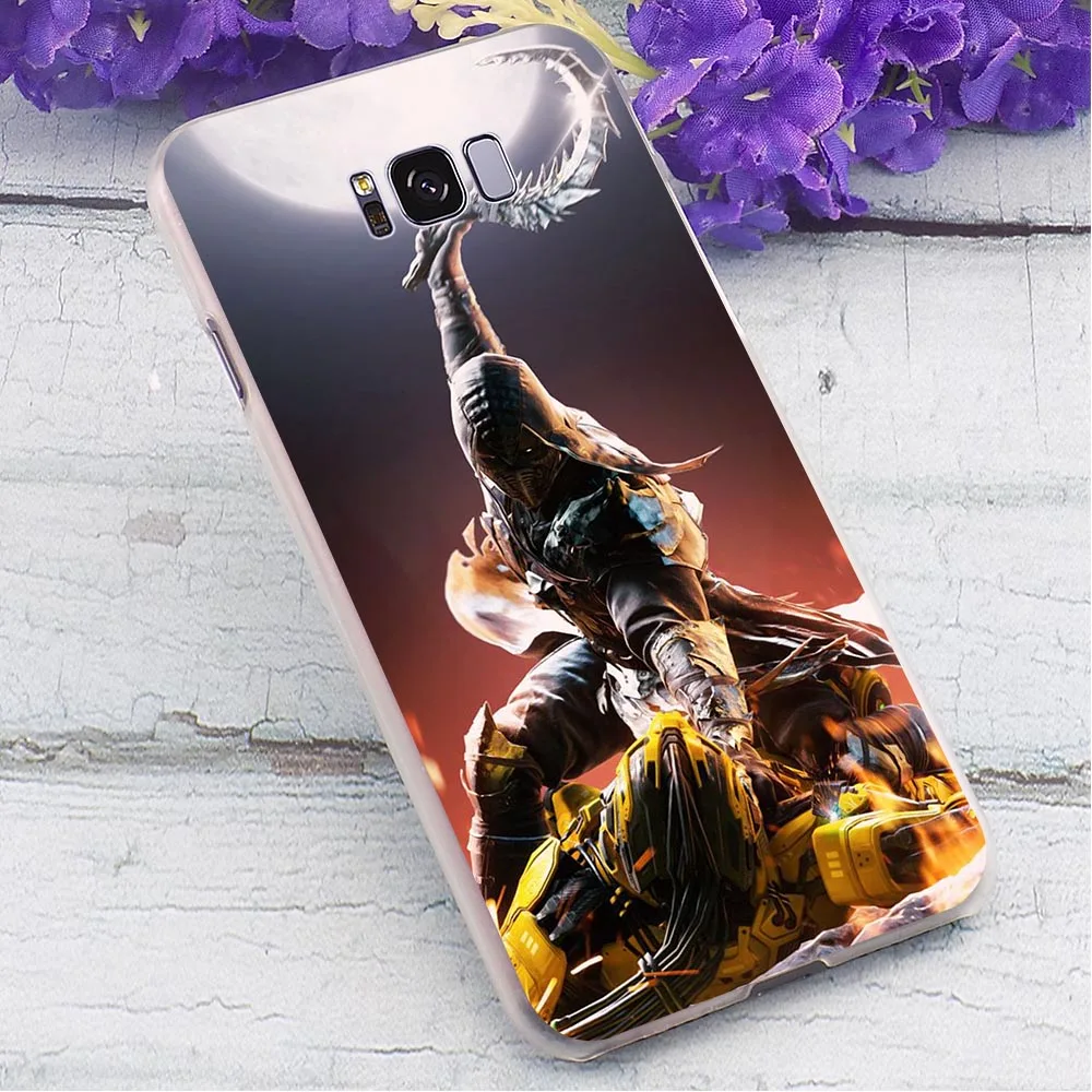 Жесткий чехол для телефона с изображением скорпиона в Mortal Kombat Galaxy A10 A3/A5 A6 A8 Plus/A7 A9