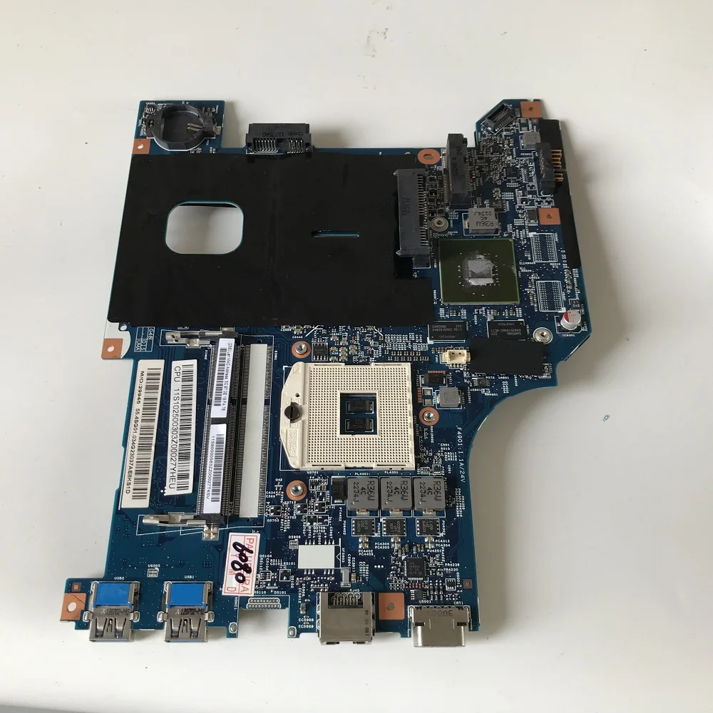 Материнская плата ZZZNAYQ LG4858 MB 11252-1 488.4sg01. 011 11S90000306 для ноутбука Lenovo ideapad G480 14 "GT610M