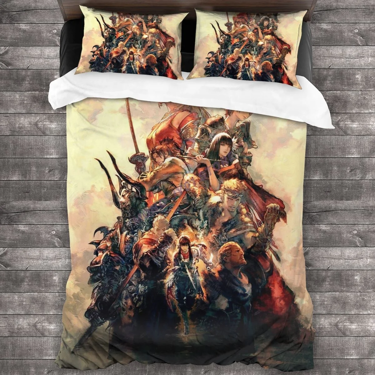 Akihiko Yoshida Final Fantasy Poster Bedding Set Duvet Cover Pillowcases Comforter Bedding Sets Bedclothes
Akihiko Yoshida Final Fantasy Poster Bedding Set Duvet Cover Pillowcases Comforter Bedding Sets Bedclothes