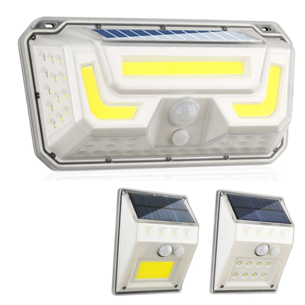 Auto On Off 1800LM COB 94LED 4Size Solar Wall Lamp 3000mAh Rechargeable Garden Courtyard Security Light 270° Outdoor Street Lamp
Auto On Off 1800LM COB 94LED 4Size Solar Wall Lamp 3000mAh Rechargeable Garden Courtyard Security Light 270° Outdoor Street Lamp