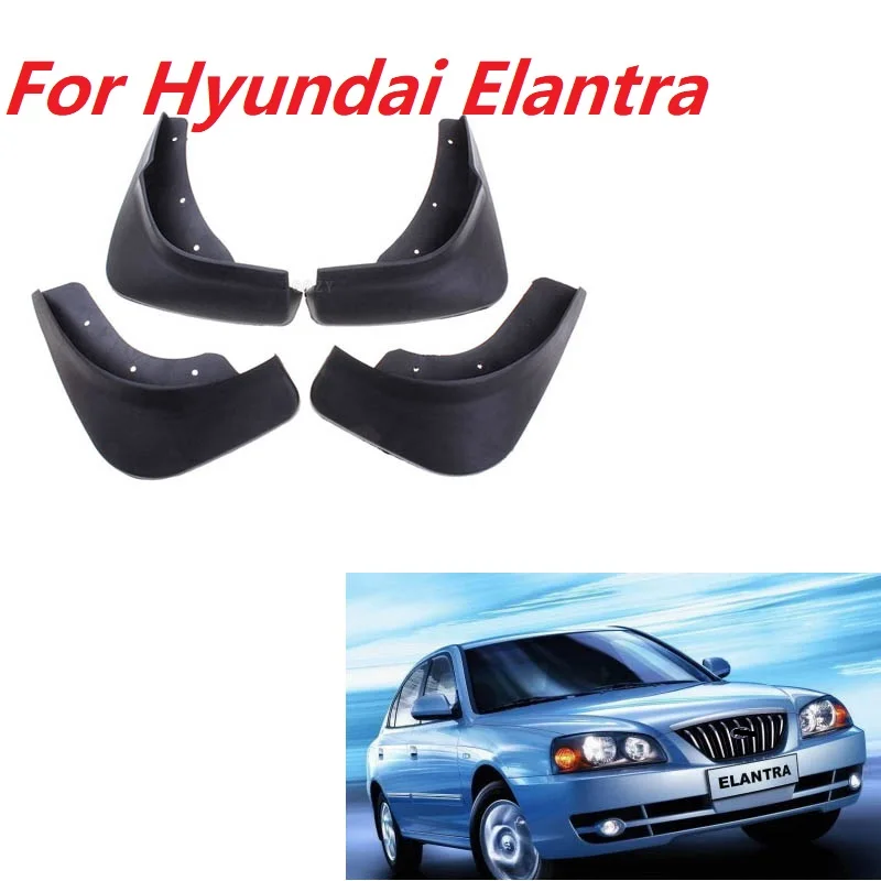 4pcs/set Auto Car fender mudflaps fender mud guard Mudflap for Hyundai Elantra MD 2004 2011 2012 2013 2014 2015 2016 2020 
4pcs/set Auto Car fender mudflaps fender mud guard Mudflap for Hyundai Elantra MD 2004 2011 2012 2013 2014 2015 2016 2020