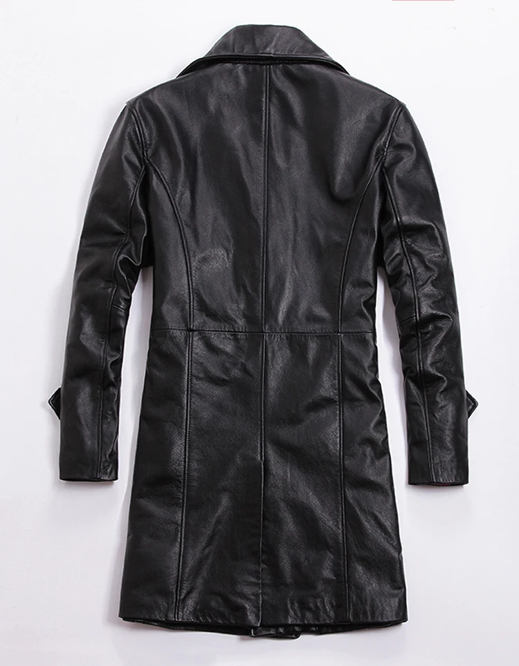 Winter Plus Size Classic Men Warm Cow Jackets Men's Genuine Leather Casual Long Jacket
Winter Plus Size Classic Men Warm Cow Jackets Men's Genuine Leather Casual Long Jacket