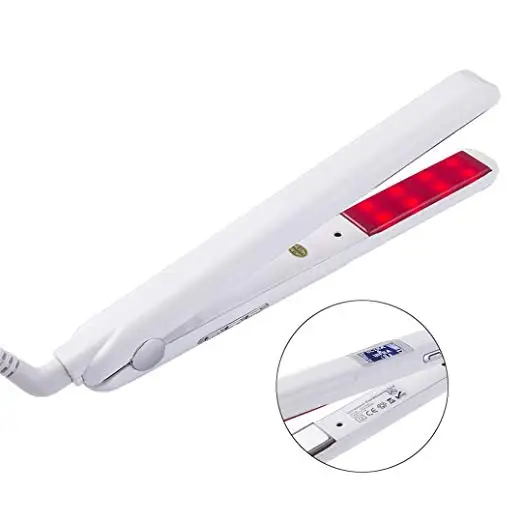 Professional hair straightener iron LED display ceramic coating plate ionic curling iron cold flat iron styling tool
Professional hair straightener iron LED display ceramic coating plate ionic curling iron cold flat iron styling tool