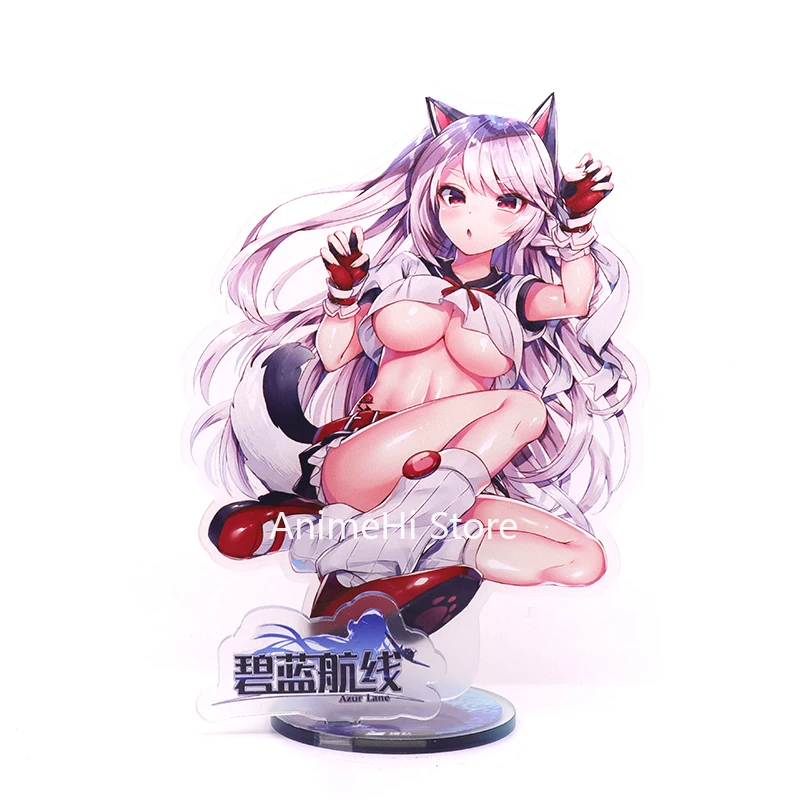 Azur Lane игры фигурку Косплэй игрушки HMS Hood Бисмарк Prinz Eugen IJN Такао Atago акриловые