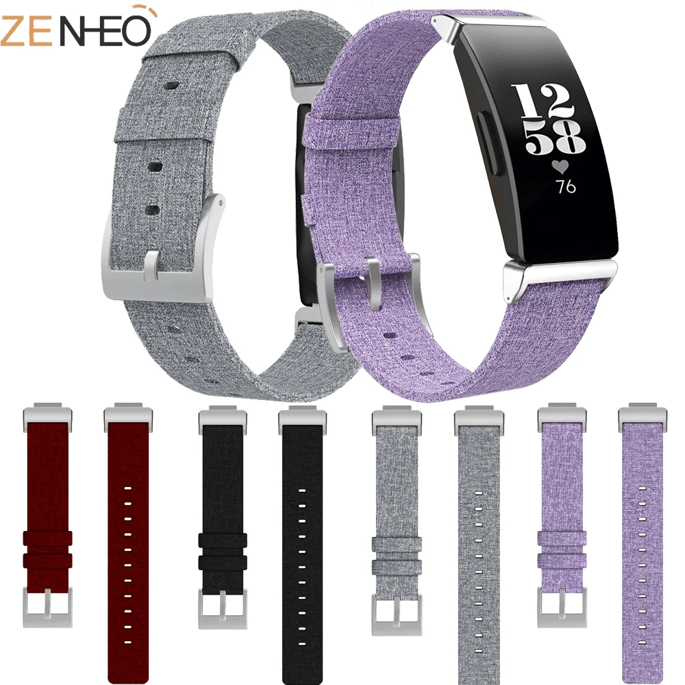 Watchbands for Fitbit Inspire / Inspire HR Heart Fitness Tracker Classic sport Canvas Straps Replacement canvas Strap
Watchbands for Fitbit Inspire / Inspire HR Heart Fitness Tracker Classic sport Canvas Straps Replacement canvas Strap