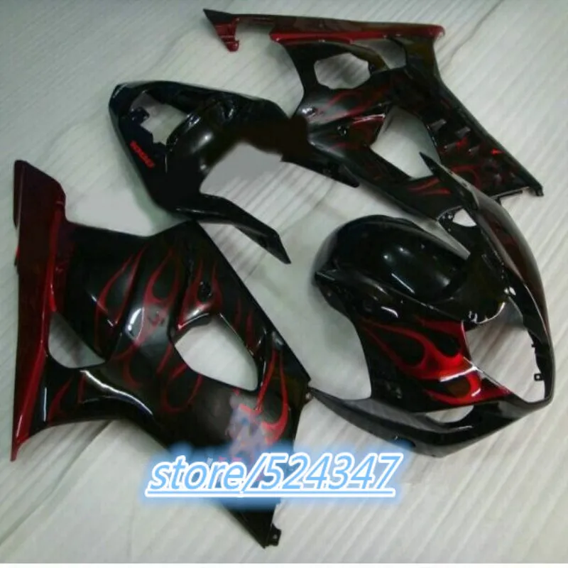 Новый комплект обтекателей для мотоциклов из АБС пластика SUZUKI GSXR1000 K3 2003 2004 года
