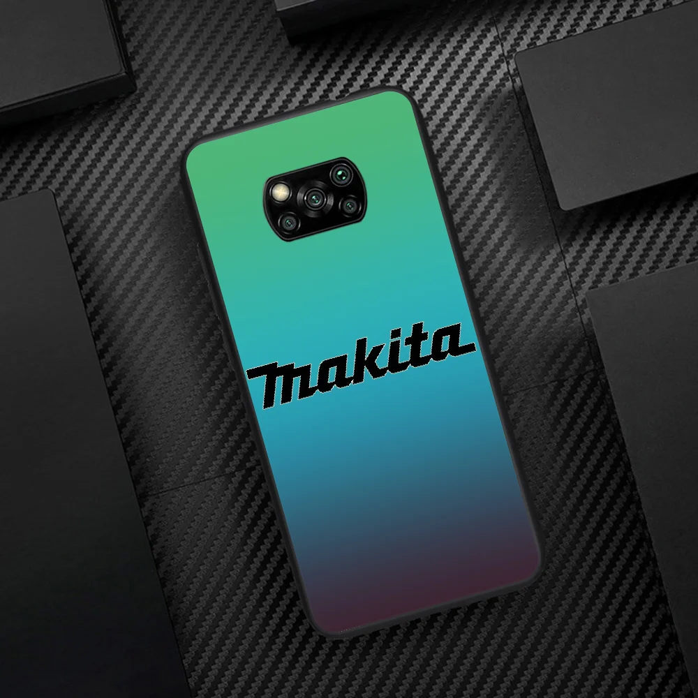 Makita Brand Phone Case Cover Hull For Xiaomi Mi A2 A3 8 9 SE 9T 10 10T Lite Pro Ultra Poco X3 black Etui Trend Funda Tpu
Makita Brand Phone Case Cover Hull For Xiaomi Mi A2 A3 8 9 SE 9T 10 10T Lite Pro Ultra Poco X3 black Etui Trend Funda Tpu