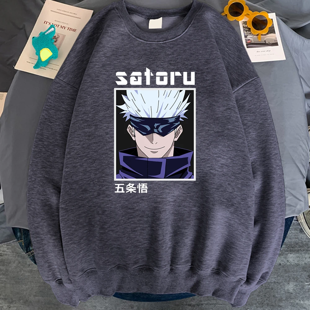 Japan Anime Jujutsu Kaisen Men Hoodies Cartoon Gojo Satoru Men Sweatshirts Hoodie Fashion Streetwear Vintage Harajuku Sweatshirt
Japan Anime Jujutsu Kaisen Men Hoodies Cartoon Gojo Satoru Men Sweatshirts Hoodie Fashion Streetwear Vintage Harajuku Sweatshirt
