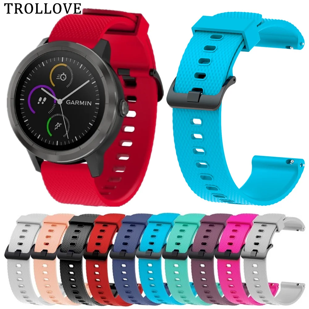 Ремешок для часов Garmin vivoactive3/vivoactive 3 огнеупорные часы силиконовый ремешок