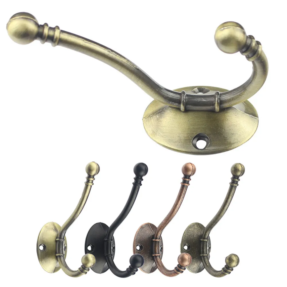 2 Pcs Hooks Alloy Creative Double Hook Black Clothes Hook European Antique Victorian Vintage Style Hooks In Antique Coat Hook
2 Pcs Hooks Alloy Creative Double Hook Black Clothes Hook European Antique Victorian Vintage Style Hooks In Antique Coat Hook