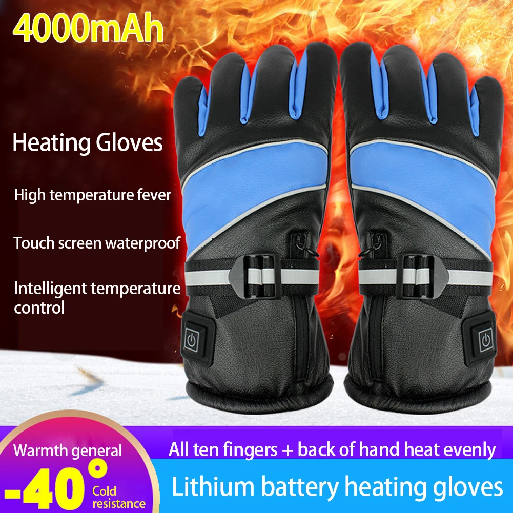 4000mah Motorcycle Electric Heating Gloves 3 Levels Adjustment USB Hand Warmer Ski Safety Constant Temperature Warm Gloves
4000mah Motorcycle Electric Heating Gloves 3 Levels Adjustment USB Hand Warmer Ski Safety Constant Temperature Warm Gloves