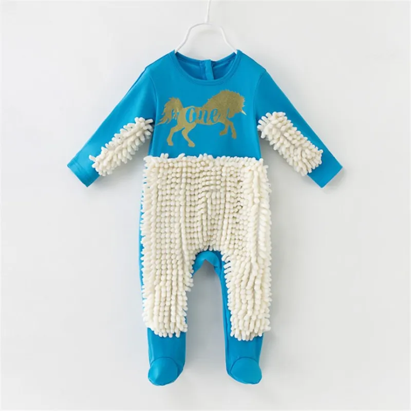 Newborn Baby Jumpsuit One-piece Mop Suit Baby Boy Romper Fall Children's Clothing Toddler Baby Costume Crawling Cleaning Clothes 
Newborn Baby Jumpsuit One-piece Mop Suit Baby Boy Romper Fall Children's Clothing Toddler Baby Costume Crawling Cleaning Clothes