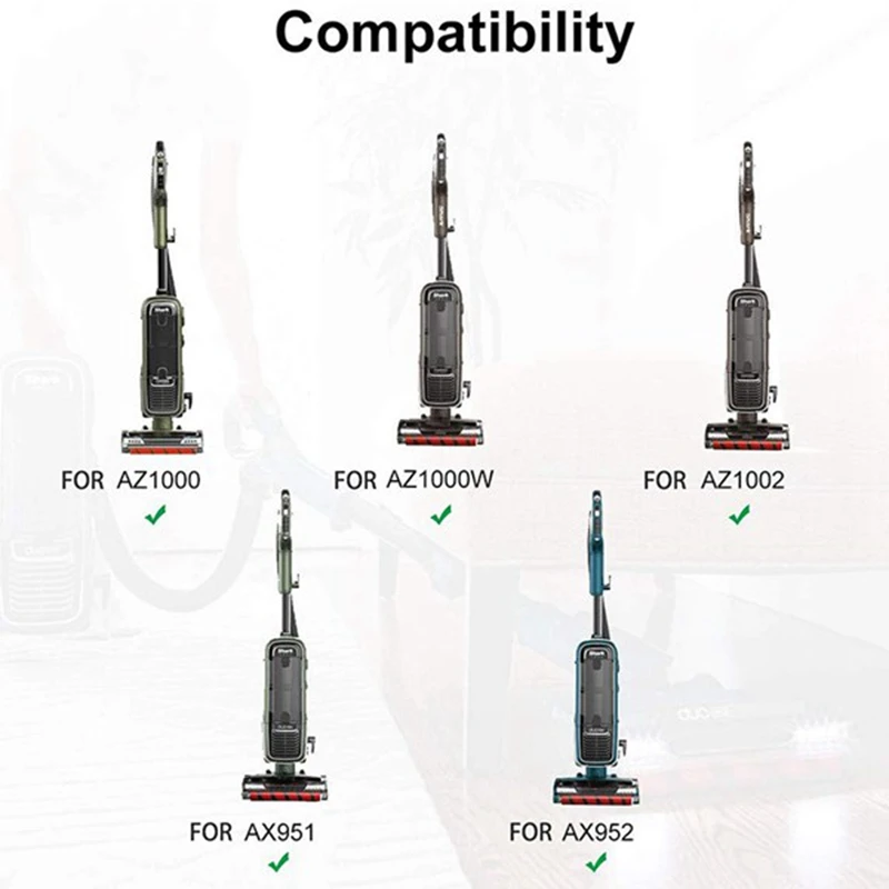 Suitable for Shark AZ1002 AX950 AX951 AX952 Vacuum Cleaner Parts Replacement 2XRolling Brush, 1XCleaning Brush
Suitable for Shark AZ1002 AX950 AX951 AX952 Vacuum Cleaner Parts Replacement 2XRolling Brush, 1XCleaning Brush