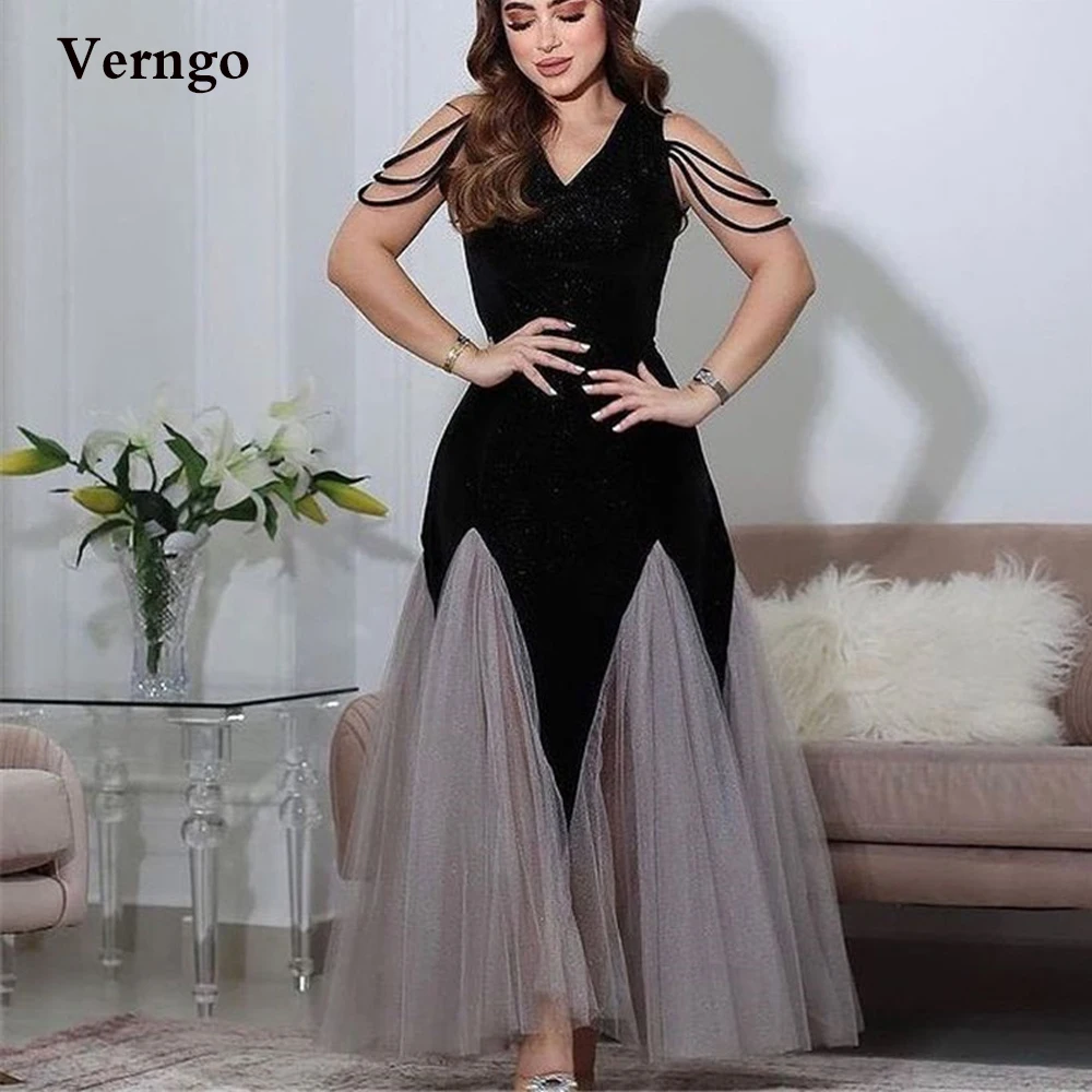 Verngo Saudi Arabic Mermaid Prom Dresses Glitter Sequin Tulle Long Evening Gown Plus Size Middle East Women Robe de Mariage
Verngo Saudi Arabic Mermaid Prom Dresses Glitter Sequin Tulle Long Evening Gown Plus Size Middle East Women Robe de Mariage