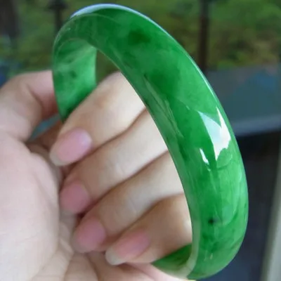 Zheru jewelry natural Burmese jade 54-64mm green bracelet, elegant princess jewelry, gift for mother to girlfriend
Zheru jewelry natural Burmese jade 54-64mm green bracelet, elegant princess jewelry, gift for mother to girlfriend