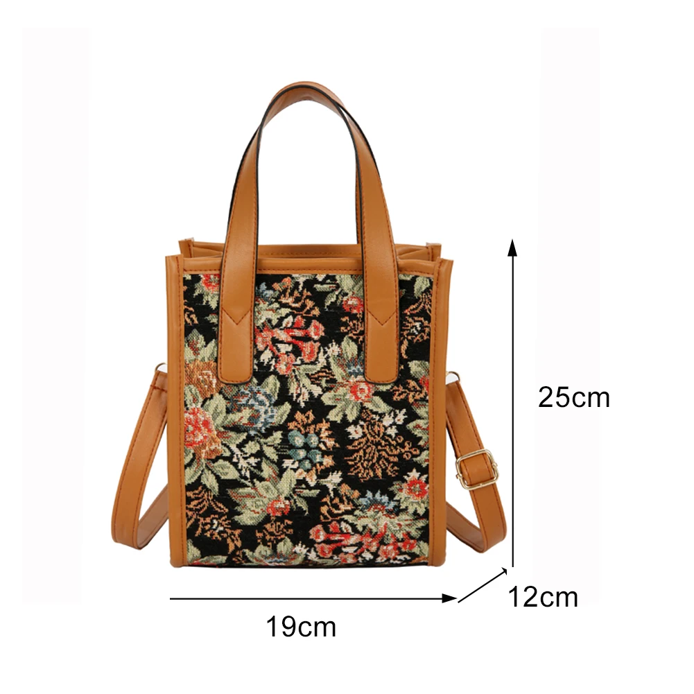 Floral Print Crossbody Bag For Women 2021 Canvas Square Shoulder Bag Female Flower Print Large Capacity Tote Bags bolso movil
Floral Print Crossbody Bag For Women 2021 Canvas Square Shoulder Bag Female Flower Print Large Capacity Tote Bags bolso movil