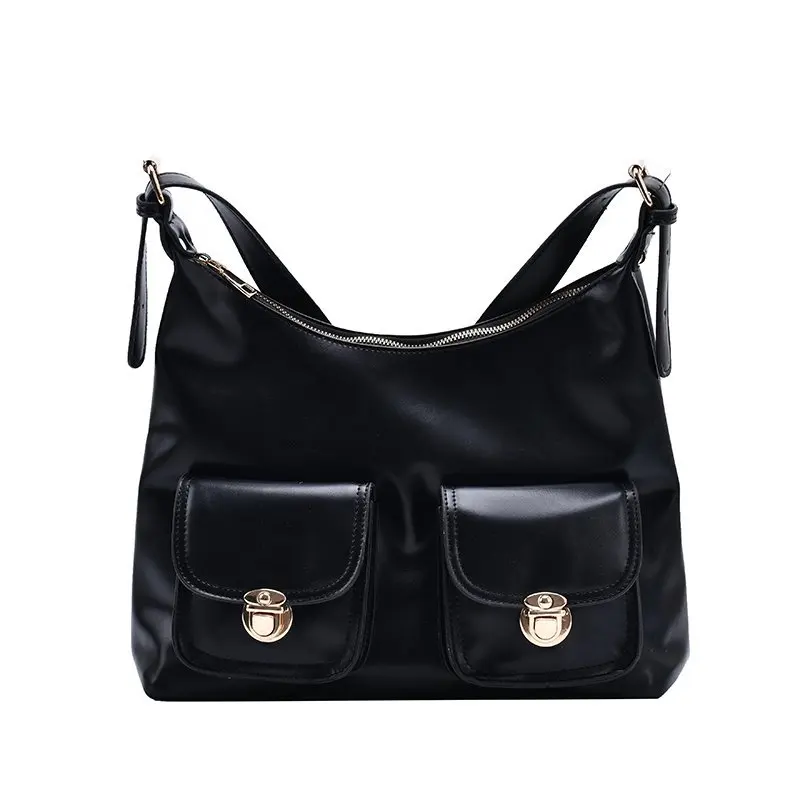 Double Pocket PU Leather Shoulder Bags for Women 2020 Trend Hand Bag Women's Branded Trending Luxury Travel Handbags
Double Pocket PU Leather Shoulder Bags for Women 2020 Trend Hand Bag Women's Branded Trending Luxury Travel Handbags