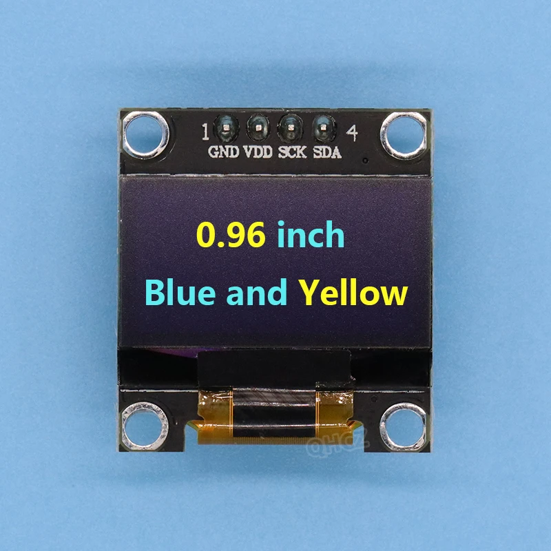 4pin 0.96" SSD1306 White/Blue/Yellow blue 0.96 inch OLED 128X64 OLED Display Module 0.96" IIC I2C Communicate for arduino
4pin 0.96" SSD1306 White/Blue/Yellow blue 0.96 inch OLED 128X64 OLED Display Module 0.96" IIC I2C Communicate for arduino
