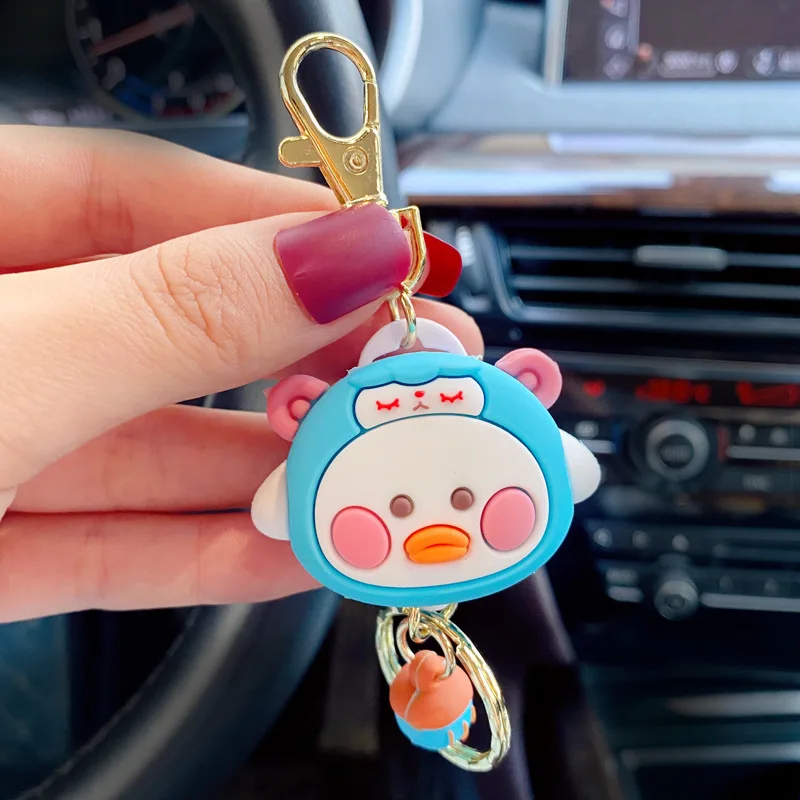 Duck Retractable Button Cartoon Key Ring Student Backpack Beautiful Keychains Give Your Girlfriend Keychains Christmas Birthday
Duck Retractable Button Cartoon Key Ring Student Backpack Beautiful Keychains Give Your Girlfriend Keychains Christmas Birthday