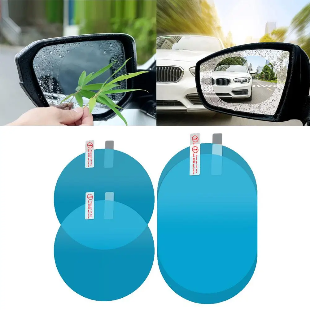 Rearview Mirror Film 2Pcs Anti-Fog Car Rearview Mirror Clear Protective Waterproof Film 2020
Rearview Mirror Film 2Pcs Anti-Fog Car Rearview Mirror Clear Protective Waterproof Film 2020