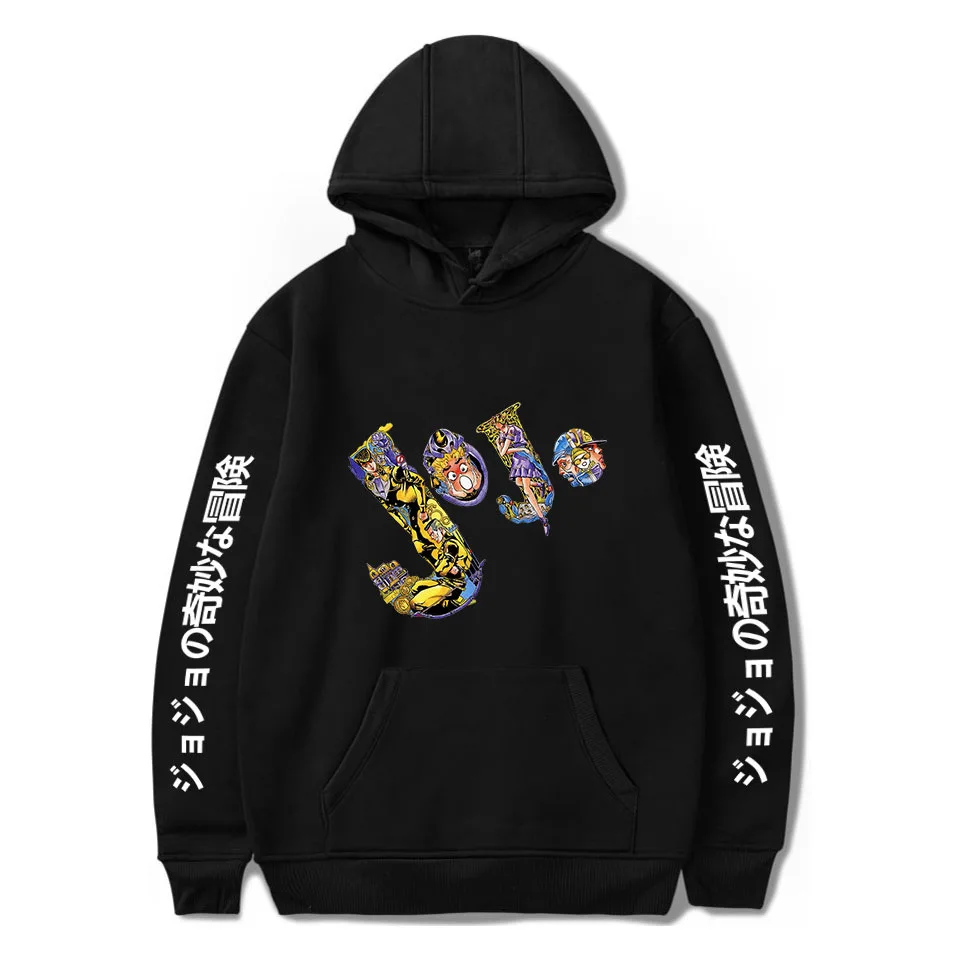 Classic Anime JoJo Bizarre Adventure Hoodies Men/Women/Kids Spring Autumn Harajuku Sweatshirts Boys/Girls Cool Hoodies Oversized
Classic Anime JoJo Bizarre Adventure Hoodies Men/Women/Kids Spring Autumn Harajuku Sweatshirts Boys/Girls Cool Hoodies Oversized