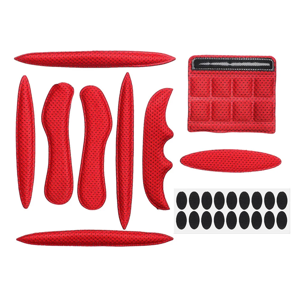 Helmet Inner Padding Foam Pads Kit Helmet Sealed Red Sponge Universal for Outdoor Sports Cycling Motorcycle Bicycle Accessories
Helmet Inner Padding Foam Pads Kit Helmet Sealed Red Sponge Universal for Outdoor Sports Cycling Motorcycle Bicycle Accessories