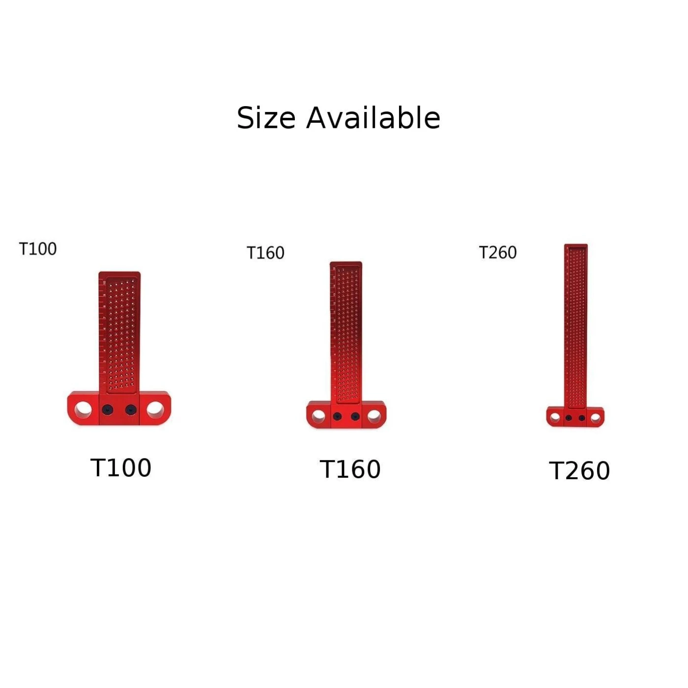 Woodworking Scribe T-type Ruler Hole Scribing Gauge Aluminum Crossed Feet Tool Woodworking Marking Aid Accurate Calibration
Woodworking Scribe T-type Ruler Hole Scribing Gauge Aluminum Crossed Feet Tool Woodworking Marking Aid Accurate Calibration