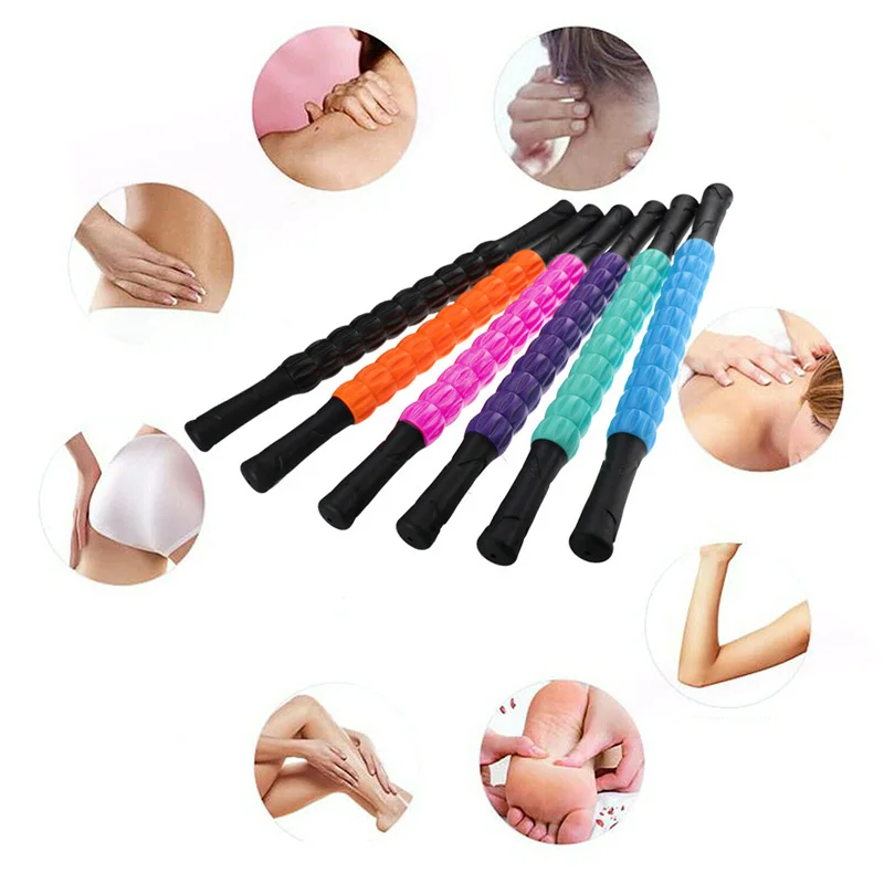 Newly Body Massage Sticks Yoga Roller Stick Muscle Roller Tool Trigger Relax Portable for Fitness Yoga Leg Arm with Round Ball
Newly Body Massage Sticks Yoga Roller Stick Muscle Roller Tool Trigger Relax Portable for Fitness Yoga Leg Arm with Round Ball