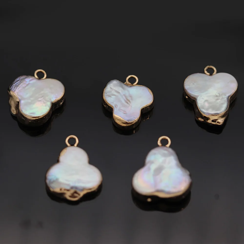 5pcs Irregular Natural Freshwater Pearl Charms Pendants for Necklace DIY Bracelet Jewelry Making Size 15x18mm
5pcs Irregular Natural Freshwater Pearl Charms Pendants for Necklace DIY Bracelet Jewelry Making Size 15x18mm