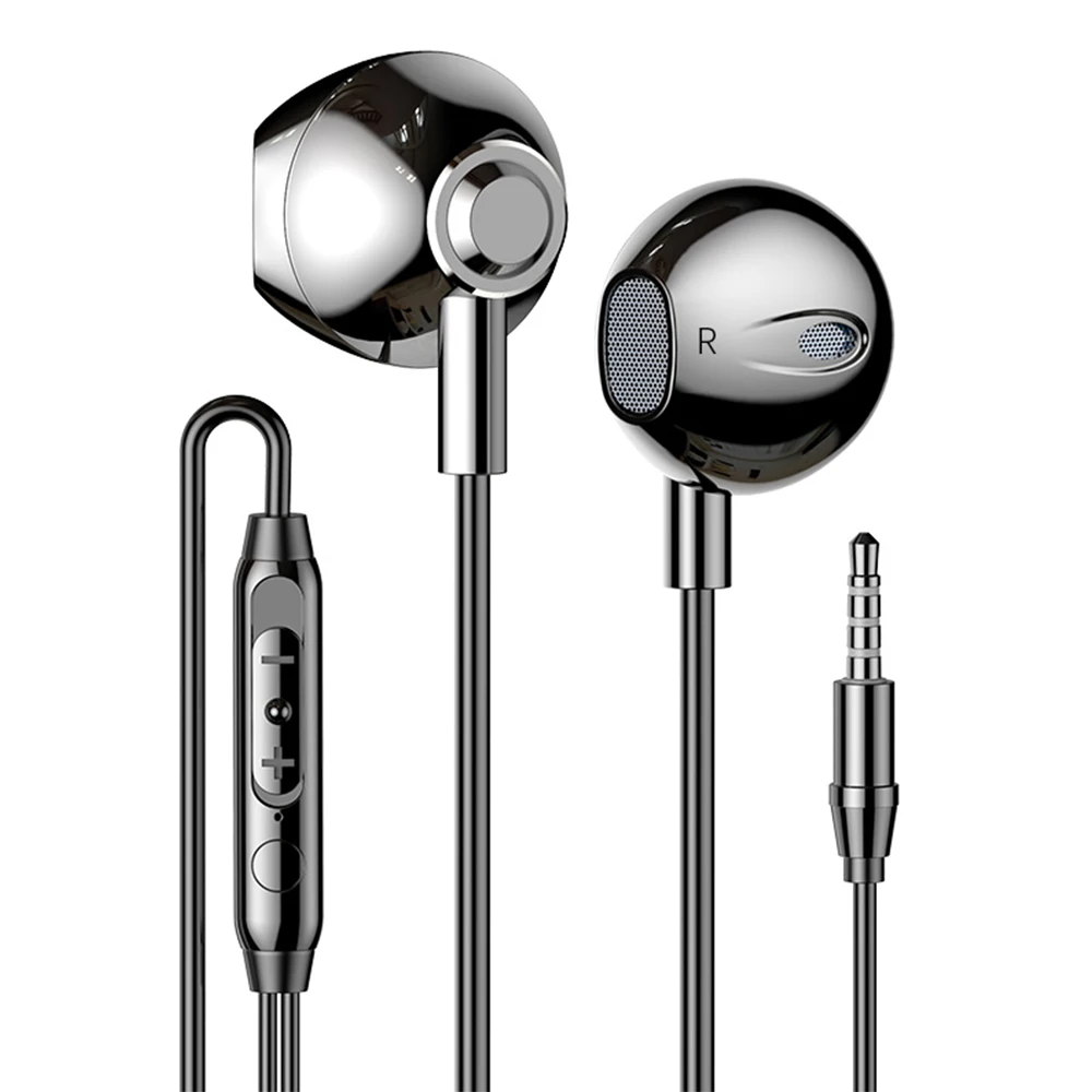 New ArrieHalf in-Ear Earphone Stereo HIFI Quality TPE Wired No Ear Pain Earphone with Microphone Volume Control for Work Commute
New ArrieHalf in-Ear Earphone Stereo HIFI Quality TPE Wired No Ear Pain Earphone with Microphone Volume Control for Work Commute
