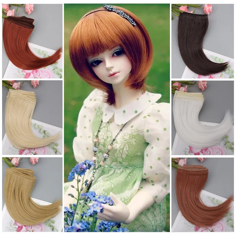 Aidolla BJD Wig 15*100CM Tress For Dolls High-Temperature Fiber Big Roll Big Buckle Wig Hair For 1/3 1/4 BJD Doll Accessories
Aidolla BJD Wig 15*100CM Tress For Dolls High-Temperature Fiber Big Roll Big Buckle Wig Hair For 1/3 1/4 BJD Doll Accessories