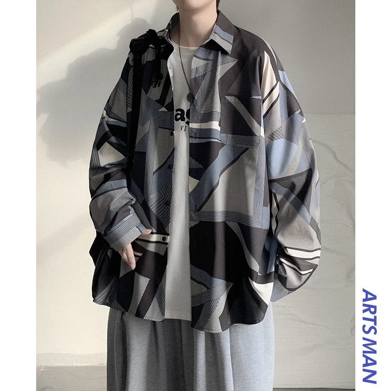 2021 Japanese Style Long Sleeve Shirt Men's Korean-Style Loose Ins Trendy Spring and Autumn Ruffle Handsome Cool Shirt
2021 Japanese Style Long Sleeve Shirt Men's Korean-Style Loose Ins Trendy Spring and Autumn Ruffle Handsome Cool Shirt