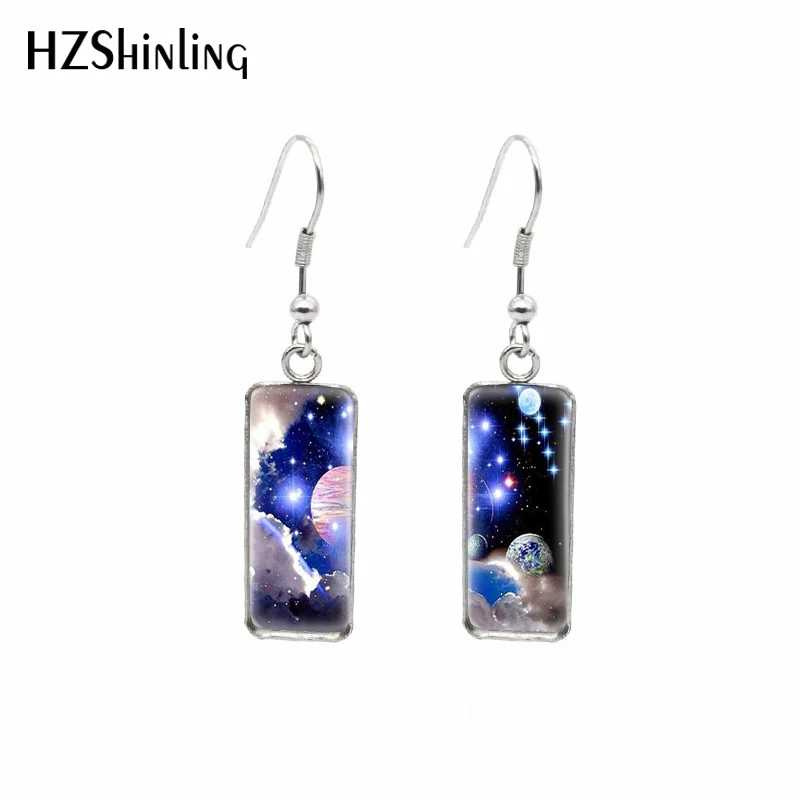 2021 New Art Outer Space Planet Rectangular Earring Colourful Galaxy Fish Hook Earrings Glass Cabochon Handmade Jewelry
2021 New Art Outer Space Planet Rectangular Earring Colourful Galaxy Fish Hook Earrings Glass Cabochon Handmade Jewelry