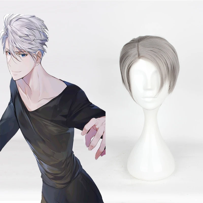 Anime Yuri!!! On Ice Cosplay Wig Victor Nikiforov Cosplay Wigs Heat Resistant Synthetic Halloween Carnival Party Unisex Wigs
Anime Yuri!!! On Ice Cosplay Wig Victor Nikiforov Cosplay Wigs Heat Resistant Synthetic Halloween Carnival Party Unisex Wigs