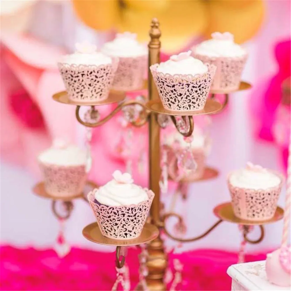 50pcs Laser Lace Cut Wrappers Decor Birthday Cupcake Wrapper Wedding Party Valentine's Day Baby Shower Handmade Cake Decoration
50pcs Laser Lace Cut Wrappers Decor Birthday Cupcake Wrapper Wedding Party Valentine's Day Baby Shower Handmade Cake Decoration