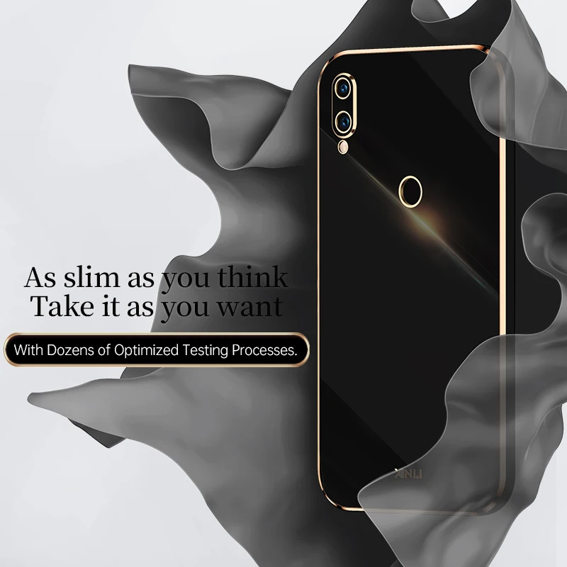 Оригинальный чехол с прямыми краями для Huawei P20 Pro Lite P20Pro P20Lite силиконовый мягкий