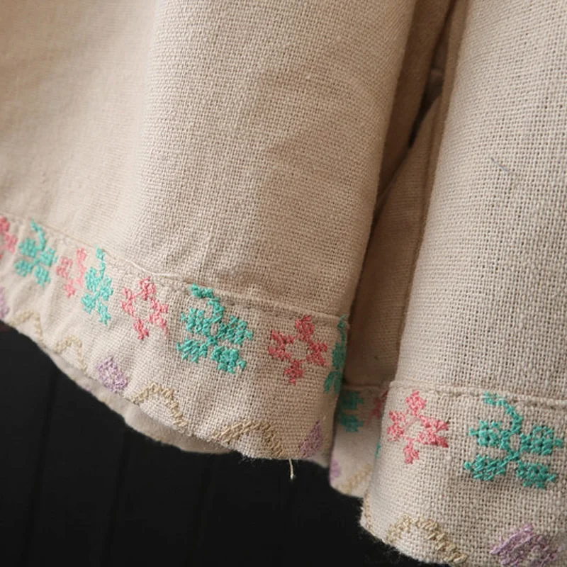 Women Embroidery Mini Short Cute Sweet Big Loose Elastic Waist Linen for Summer Bottoms A01041606
Women Embroidery Mini Short Cute Sweet Big Loose Elastic Waist Linen for Summer Bottoms A01041606