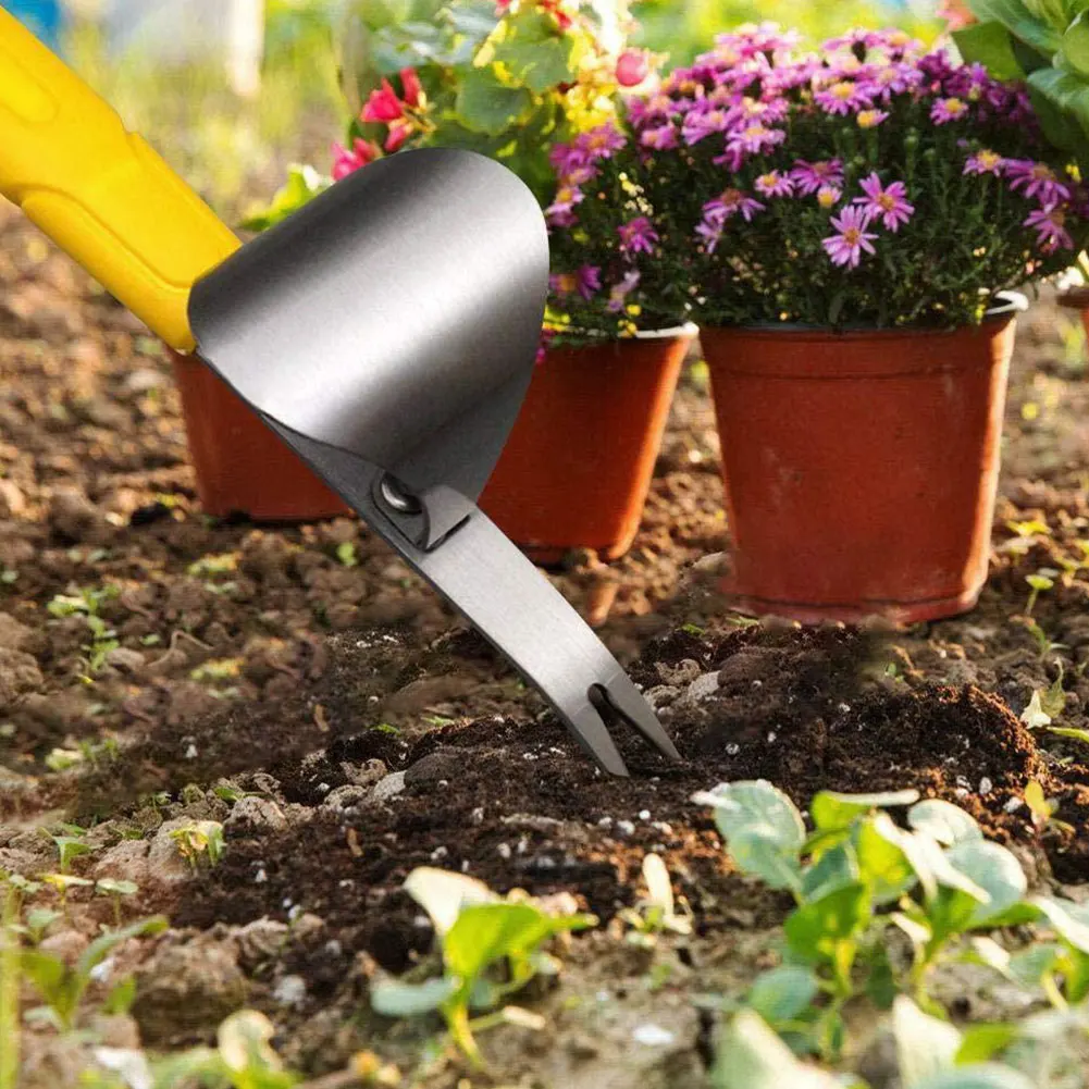 Manual Hand Weeder Stainless Steel Grass Fork Weeding Seedling Transplant Digging Vegetable Tool Lawn Garden Tool Transplanting
Manual Hand Weeder Stainless Steel Grass Fork Weeding Seedling Transplant Digging Vegetable Tool Lawn Garden Tool Transplanting