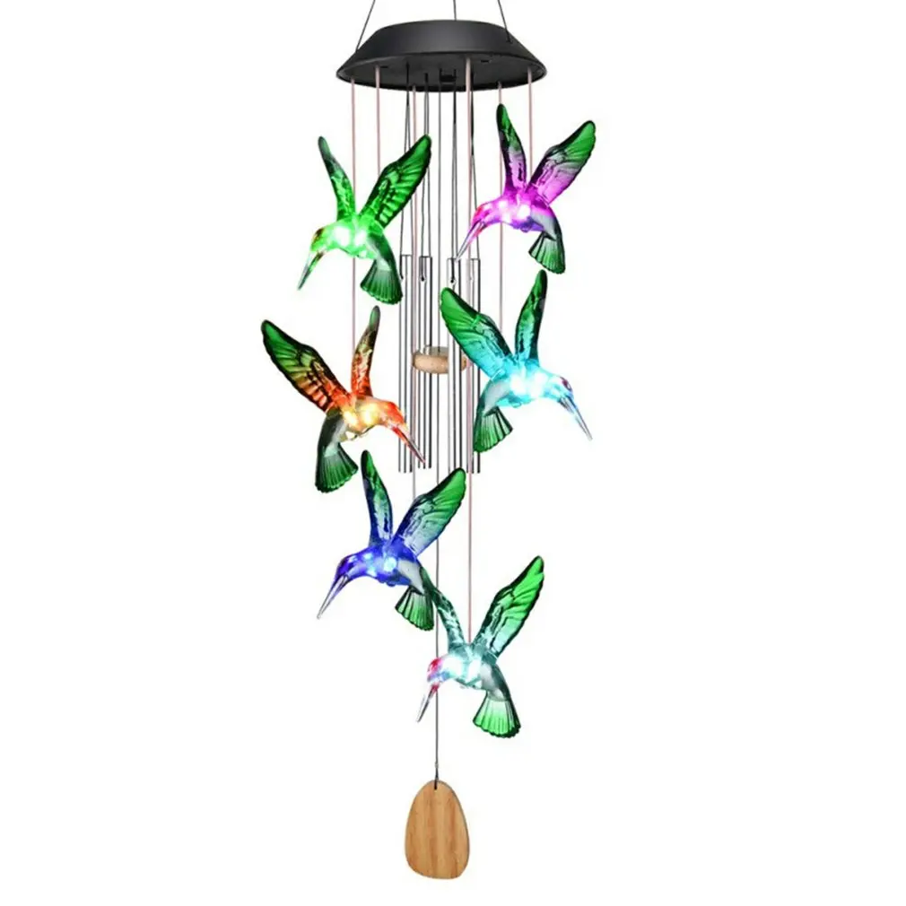 Outdoor Solar Flame Bird Wind Chime Lamp Durable Garden Light Decoration Animal Styling Wind Chime Lamp
Outdoor Solar Flame Bird Wind Chime Lamp Durable Garden Light Decoration Animal Styling Wind Chime Lamp