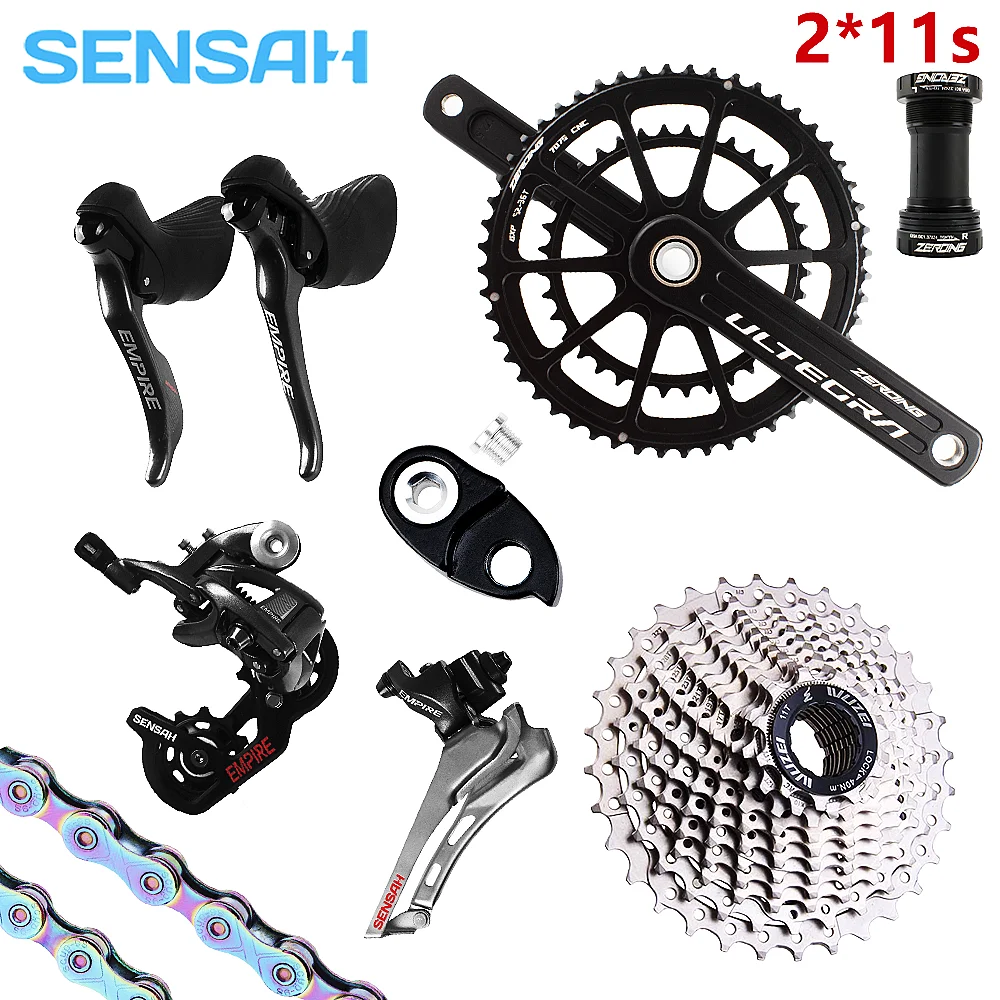 SENSAH EMPIRE 2x11 Speed 22s Road Groupset for Road Bicycle 5800 R7000 Bicycle Accessories
SENSAH EMPIRE 2x11 Speed 22s Road Groupset for Road Bicycle 5800 R7000 Bicycle Accessories
