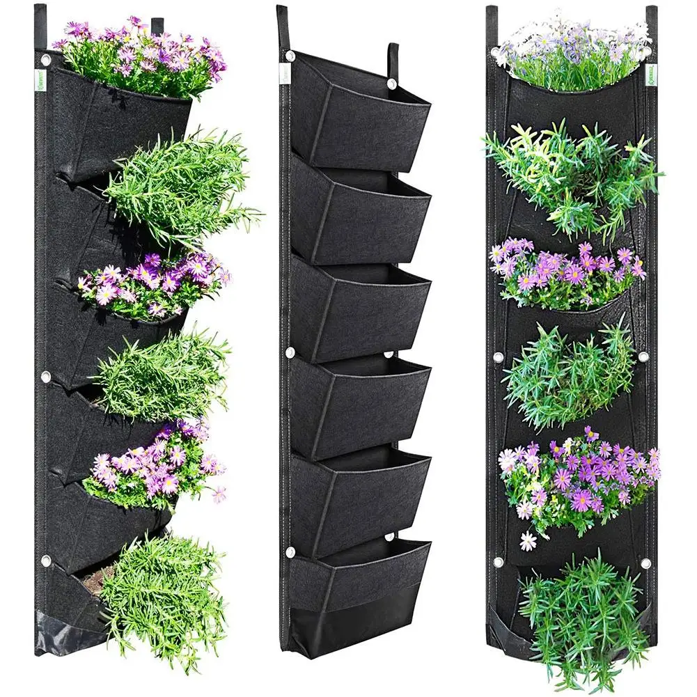 Flower Pots Wall Hanging Wall-mounted Felt Corrosion Resistance Durability Breathability Water Absorption For Garden Green Field
Flower Pots Wall Hanging Wall-mounted Felt Corrosion Resistance Durability Breathability Water Absorption For Garden Green Field