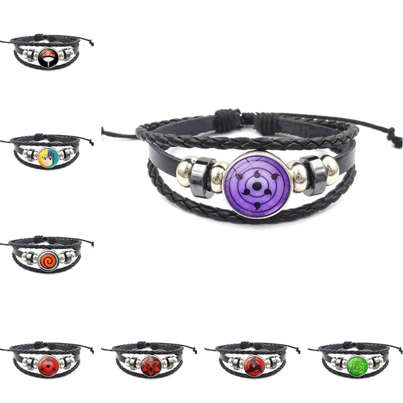 Anime Narutos Sharingan Eye Bracelet Vintage Figure Leather Bracelets Goth Fashion Bangle For Fans Men Jewelry Gifts 2021 Trendy
Anime Narutos Sharingan Eye Bracelet Vintage Figure Leather Bracelets Goth Fashion Bangle For Fans Men Jewelry Gifts 2021 Trendy