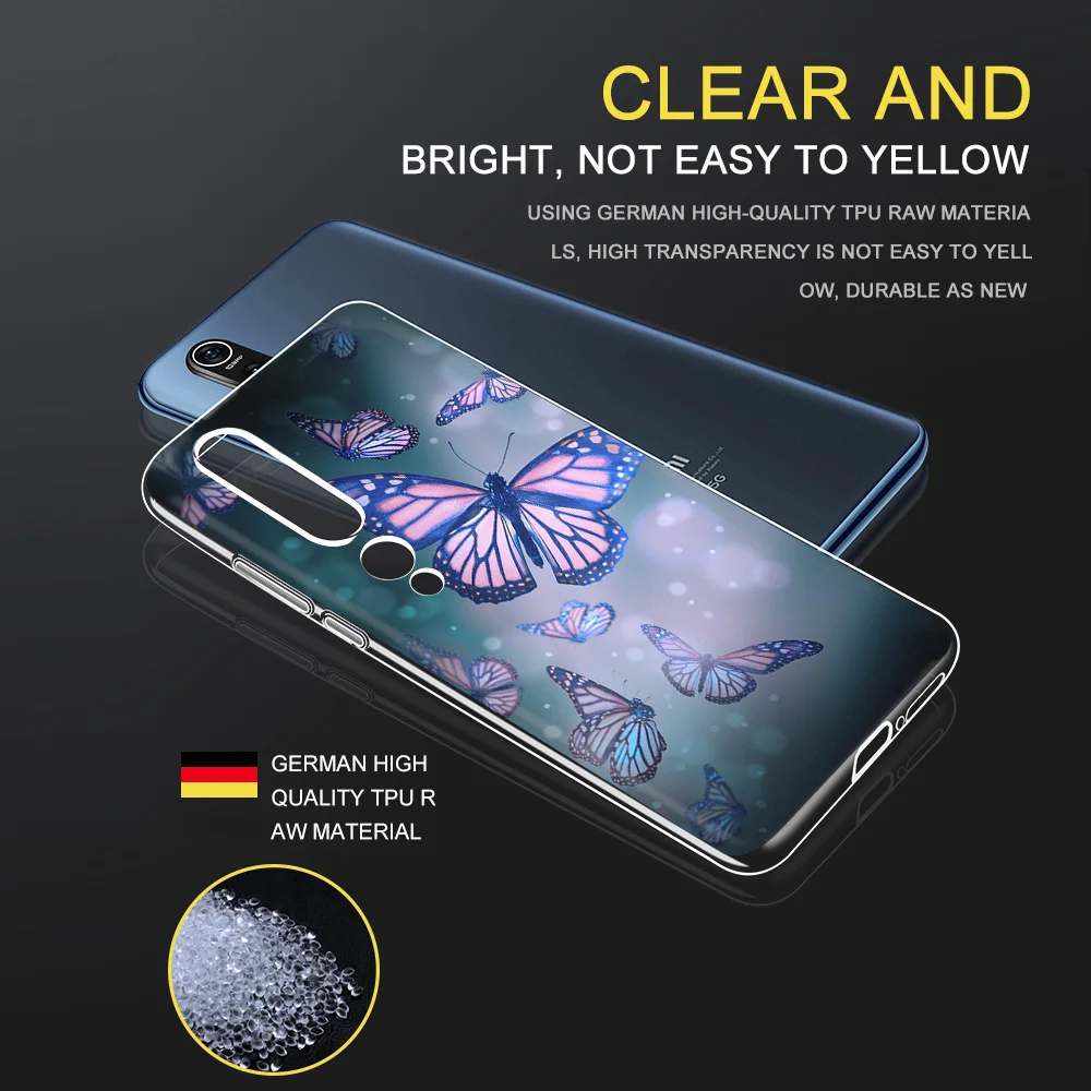 Color Butterfly Case For Xiaomi MI Note 11 10 9 T Pro SE Lite Poco X3 M3 F1 Redmi Note 9S 8T 9T 9 8 7 A Pro Soft TPU Phone Funda
Color Butterfly Case For Xiaomi MI Note 11 10 9 T Pro SE Lite Poco X3 M3 F1 Redmi Note 9S 8T 9T 9 8 7 A Pro Soft TPU Phone Funda