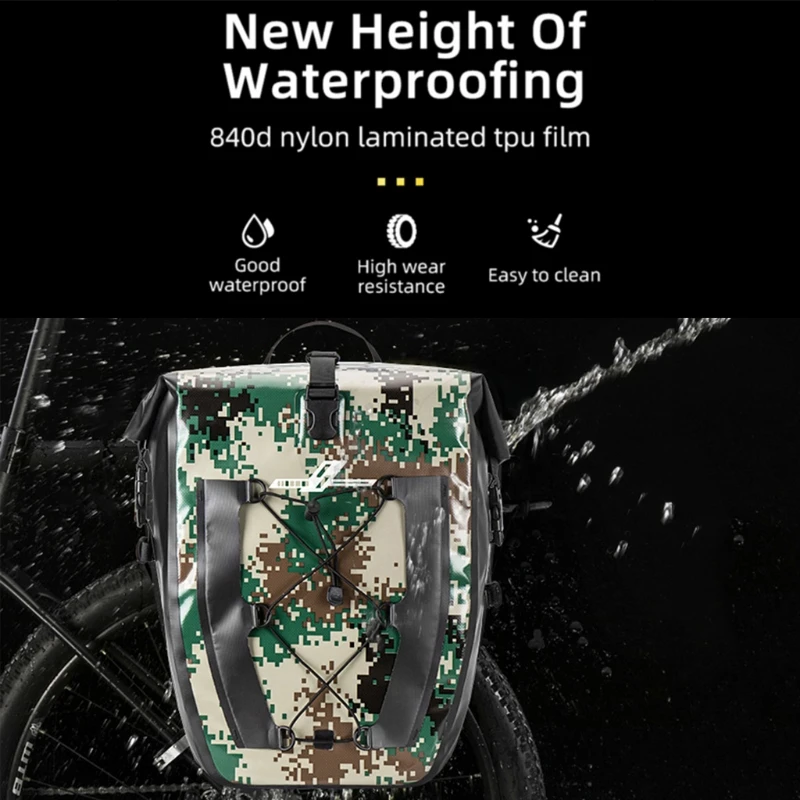 Bicycle Bag 27L Large Capacity MTB Mountain Road Bike Waterproof Rear Rack Seat Cargo Rack Pack Luggage Carrier
Bicycle Bag 27L Large Capacity MTB Mountain Road Bike Waterproof Rear Rack Seat Cargo Rack Pack Luggage Carrier