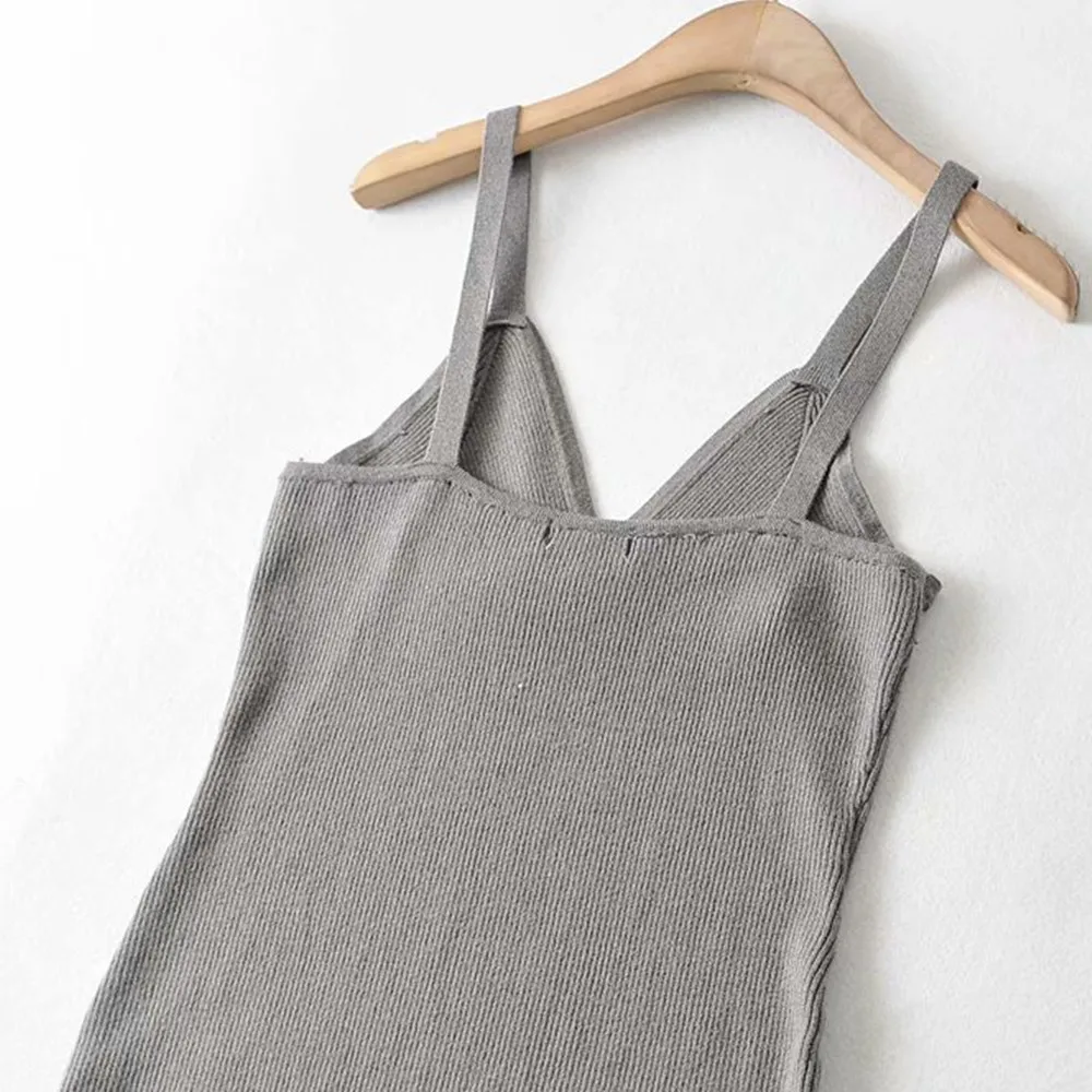 2021 summer new fashion close-fitting knitted sweater sleeveless vest suspender dress
2021 summer new fashion close-fitting knitted sweater sleeveless vest suspender dress