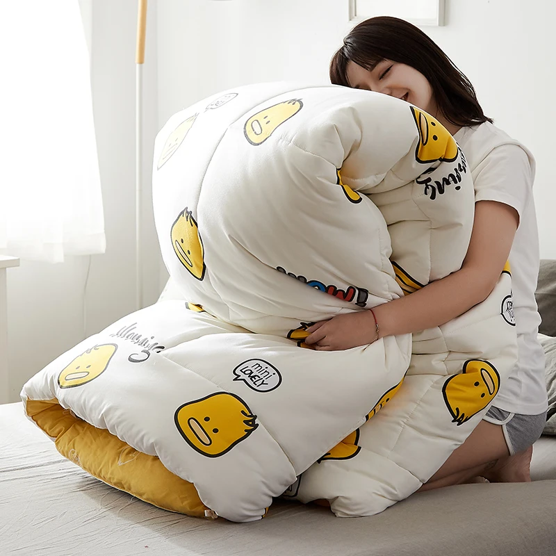 4 Seasons Quilt Thicken Duvet Warmth And Comfort Bed Cover Home Cover Duvet Quilt Home/hotel Bedding Comforter Blankets
4 Seasons Quilt Thicken Duvet Warmth And Comfort Bed Cover Home Cover Duvet Quilt Home/hotel Bedding Comforter Blankets