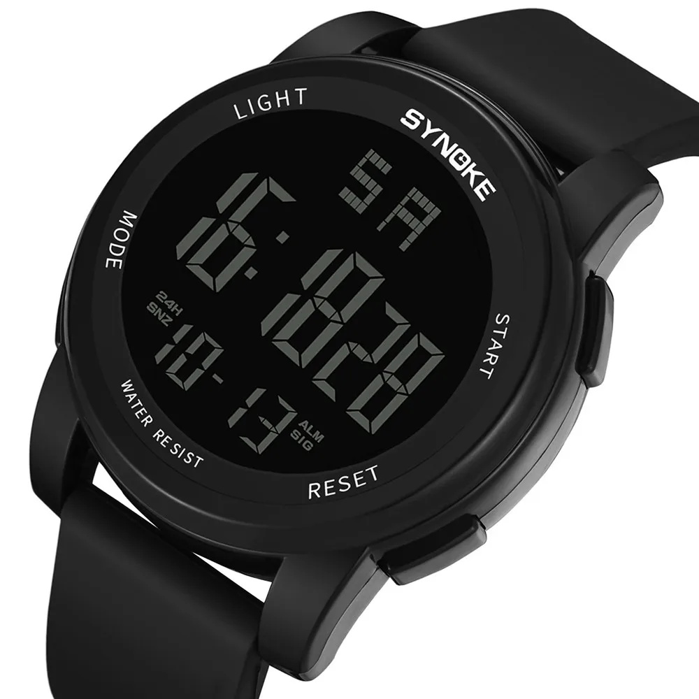 Luminous Waterproof Electronic Watch For Outdoor Sports Multi Function Military Sports Watch LED Digital Dual Movement watch
Luminous Waterproof Electronic Watch For Outdoor Sports Multi Function Military Sports Watch LED Digital Dual Movement watch