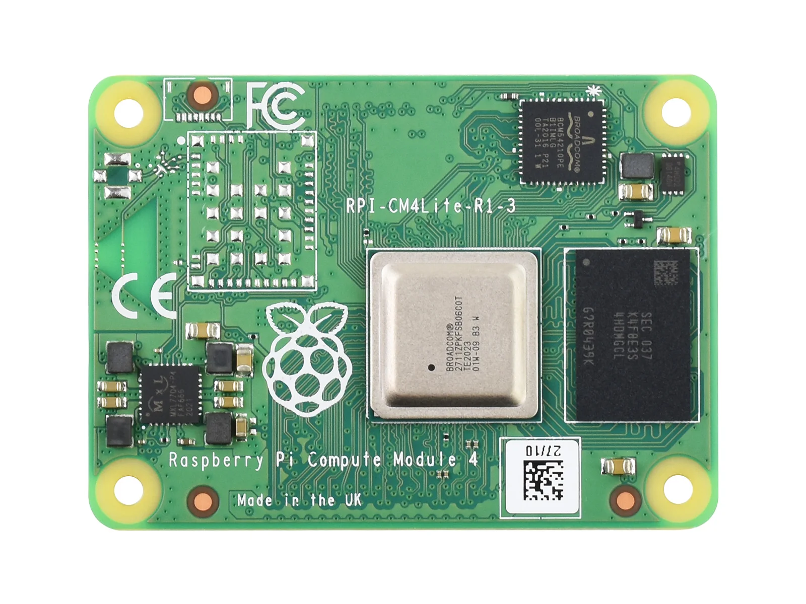 Raspberry Pi компьютерный модуль 4 без беспроводного подключения 2 Гб ОЗУ 0/8/16/32 ГБ eMMC Flash